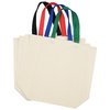 Additional Image 1 - a white bag with colorful ribbons
