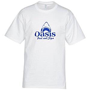 Hanes Authentic T-Shirt - Screen - White Main Image